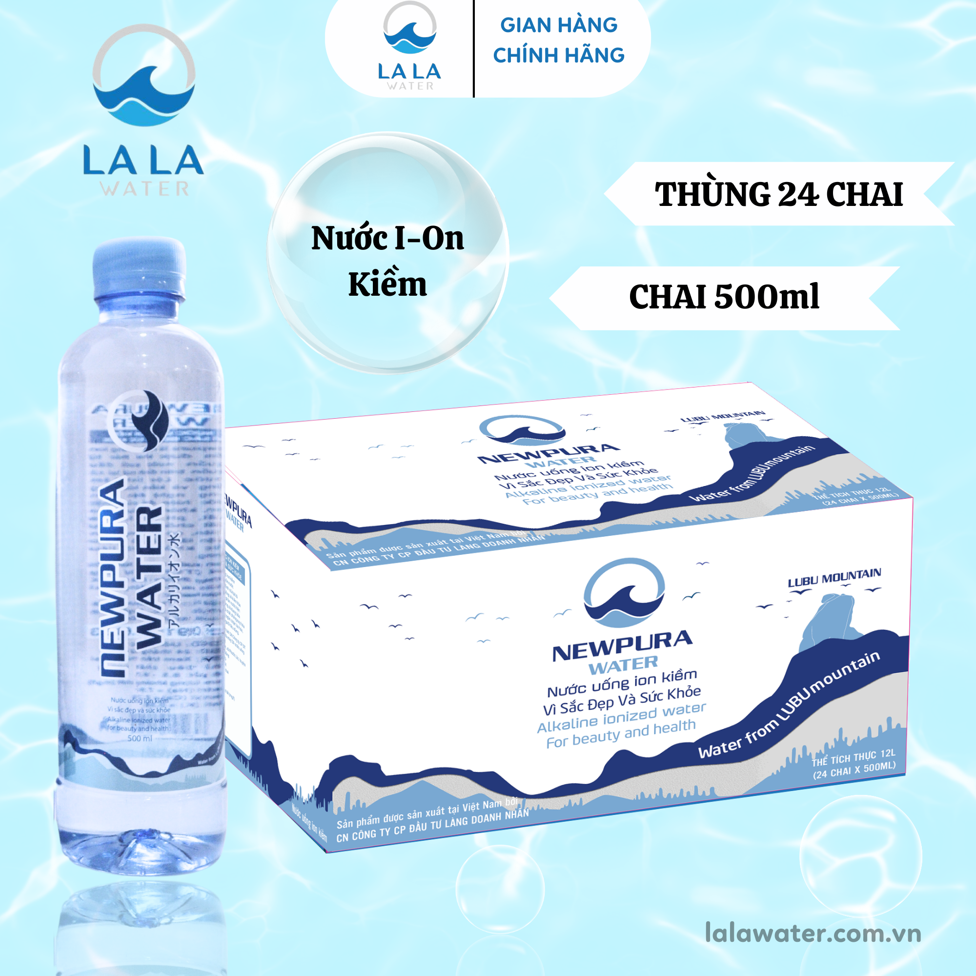 NEWPURA WATER,  DẪN ĐẦU XU HƯỚNG NƯỚC ION KIỀM
