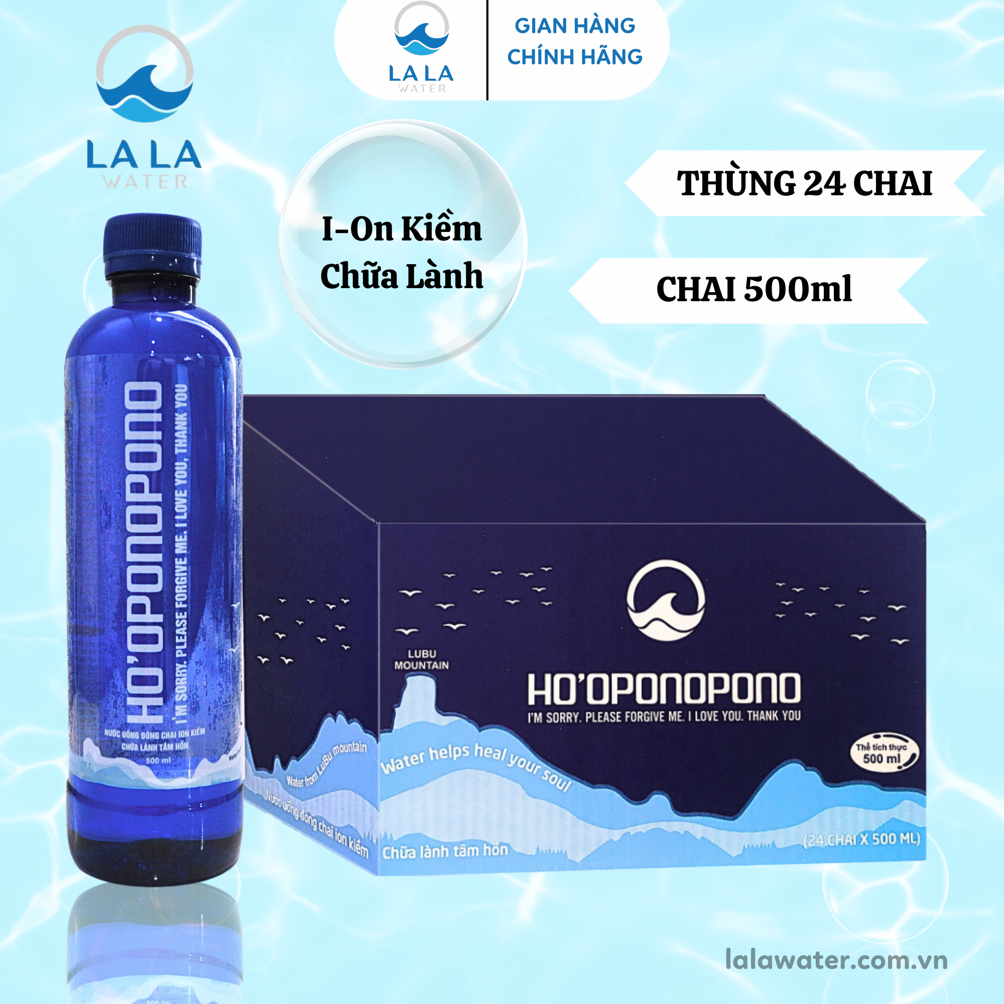 HO OPONOPONO, NƯỚC ION KIỀM CHỮA LÀNH TÂM HỒN