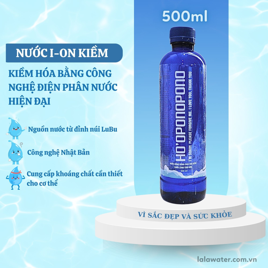 ION KIỀM CHỮA LÀNH HO OPONOPONO 500ML (24 CHAI/THÙNG)
