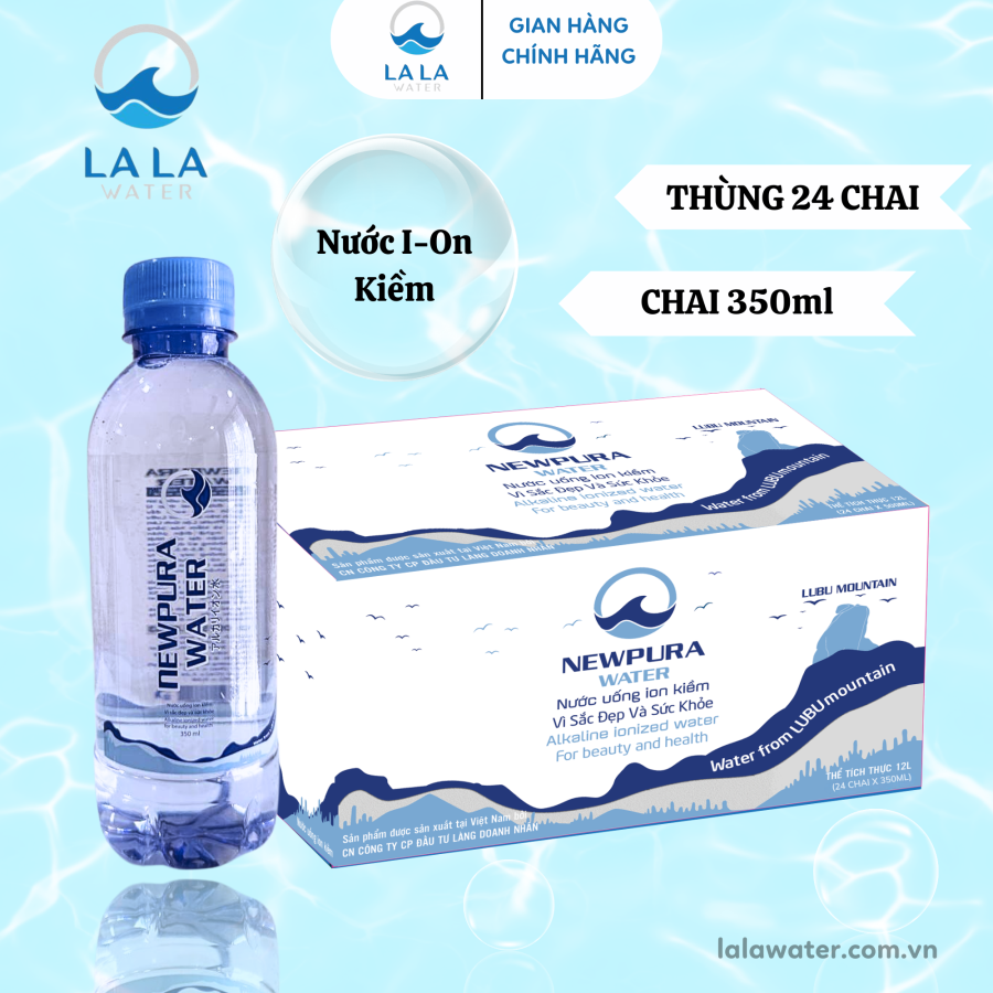 NEWPURA WATER 350ML (24 CHAI/THÙNG)